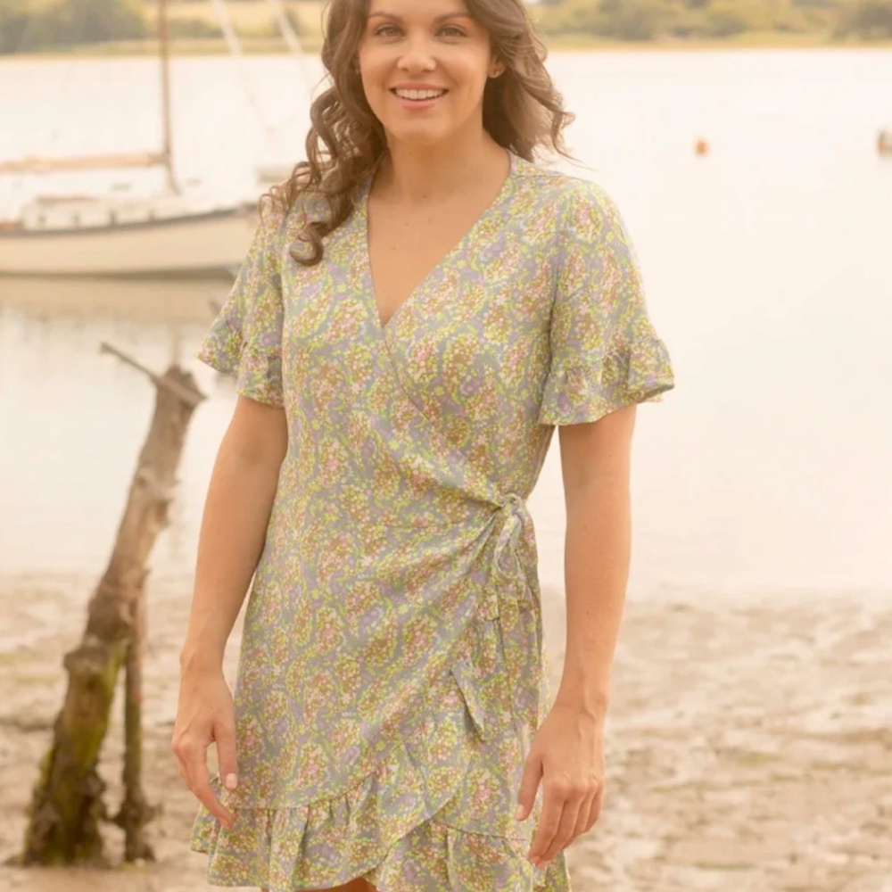 Fabienne Chapot Savina Mini Wrap Dress